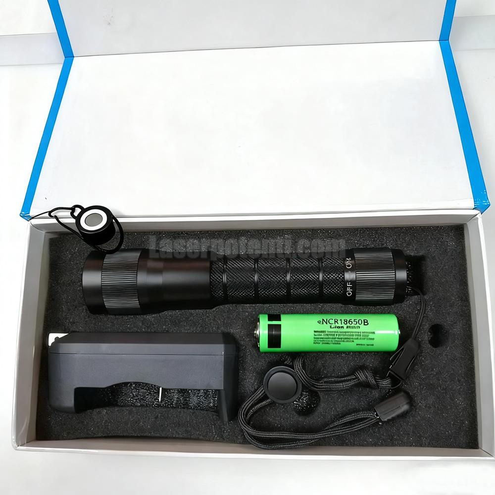 puntatore laser subacqueo, laser rosso