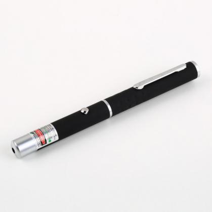 Penna laser verde 10mW per presentazioni a buon mercato con batterie