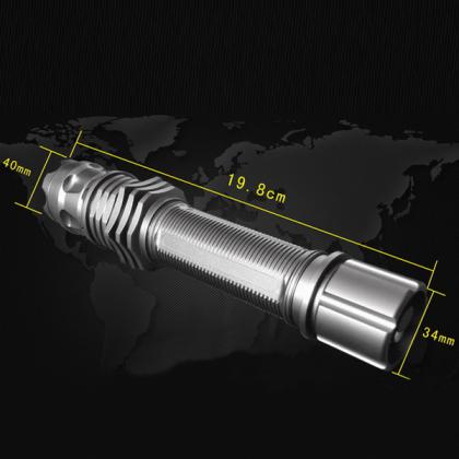 Puntatore laser 3000mW blu molto professionale con interruttore