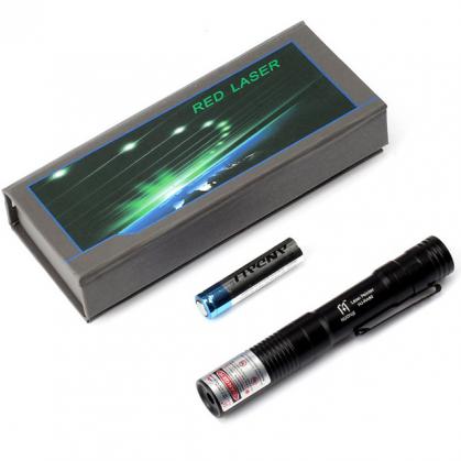 Penna laser rossa economica e portatile 20-100mW con clip della