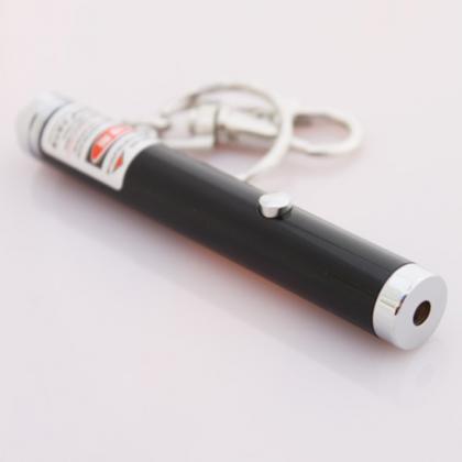 Penna laser rosso piccola classe 3 con disegni e portachiavi