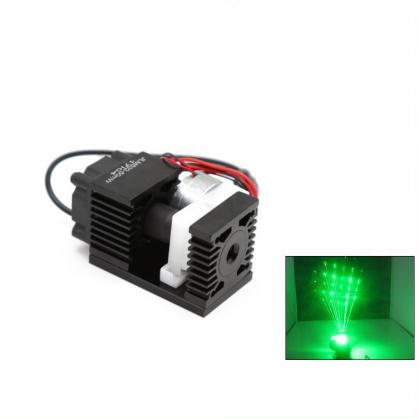 Modulo laser verde 532nm con raggi multipli rotanti