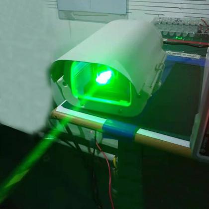 Modulo laser verde 520nm 1W per avviso superstrada
