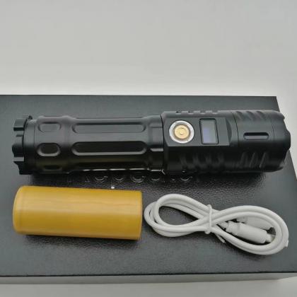 Puntatore laser verde USB ad altissima potenza 1200mW con display OLED