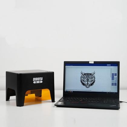 Macchina per incisione laser da tavolo 10W/15W per uso domestico