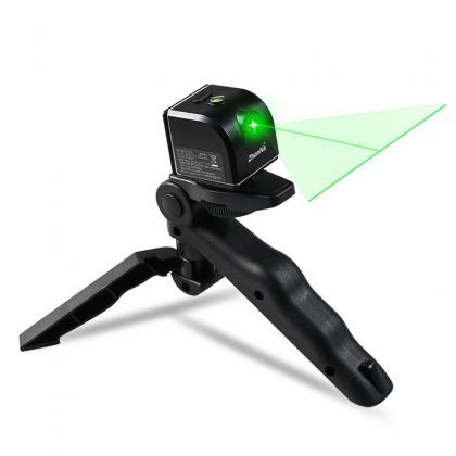 Livello laser portatile USB a luce verde con staffa
