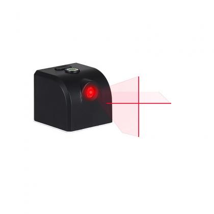 Piccola livella laser USB a luce rossa punto/linea/croce