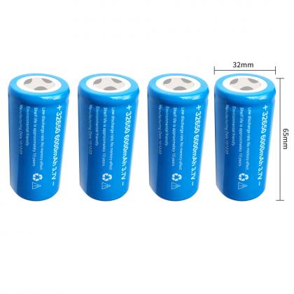 Batteria 32650 6000mAh 3,7V con bassa resistenza interna