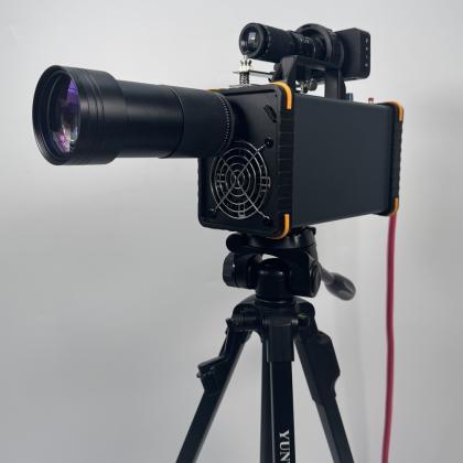 Accenditore laser 500W 976nm a lunga distanza con lente di grandi dimensioni