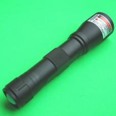 Puntatore laser rosso 200mW impermeabile e regolabile