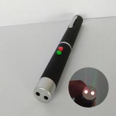Penna laser 5mW economica a doppio raggio verde / rossa per presentazioni