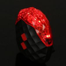 Luce laser rossa per bici con LED e aspetto elegante
