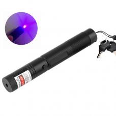 Puntatore laser viola economico 405nm 100mW con batteria