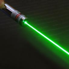 Penna laser verde / rosso USB ad alta potenza in acciaio inossidabile