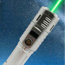 Puntatore laser verde lungo raggio e ricaricabile 520nm 200mW