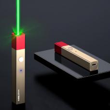 Puntatore laser verde ricaricabile USB 532nm 80mW per astronomia