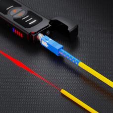 Tester laser a fibra ottica ricaricabile USB 15mW-30mW