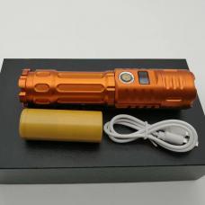 Puntatore laser blu USB ricaricabile 1600mW con batteria 26650