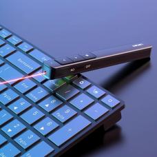 Presentatore wireless multifunzione con puntatore laser rosso